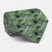 Cravate Fougère verte (Roulé)