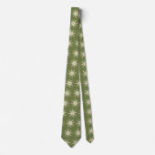 Cravate Foulard à neige agile Foulard OLive à deux côtés (Devant)