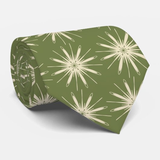 Cravate Foulard à neige agile Foulard OLive à deux côtés (Roulé)