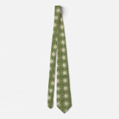Cravate Foulard à neige agile Foulard OLive à deux côtés (Dos)