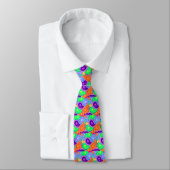 Cravate Foulard Paisley Fou (Attaché)