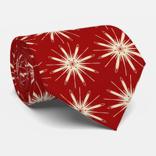 Cravate Foulard rouge à deux côtés