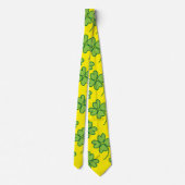 Cravate Four Leaf Clover Green Irish (Dos)