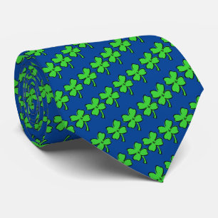 Cravate Four Leaf Clovers St. Patrick's Day Lucky