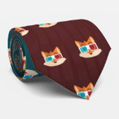 Cravate Fox - 3D (Roulé)