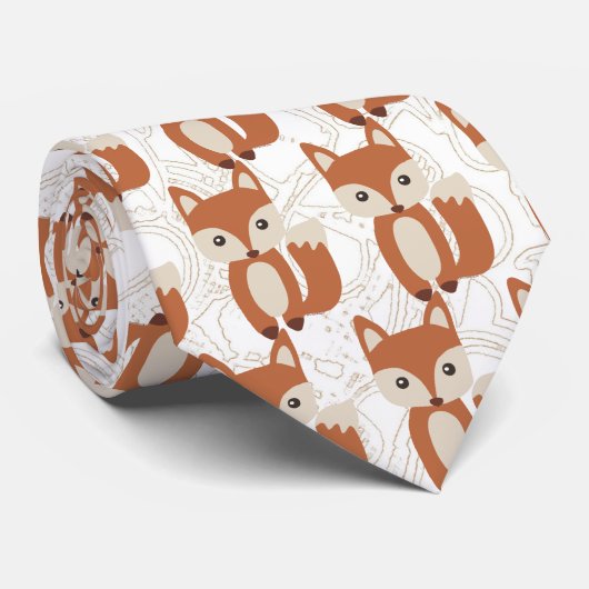 Cravate Fox mignon de bébé (Roulé)