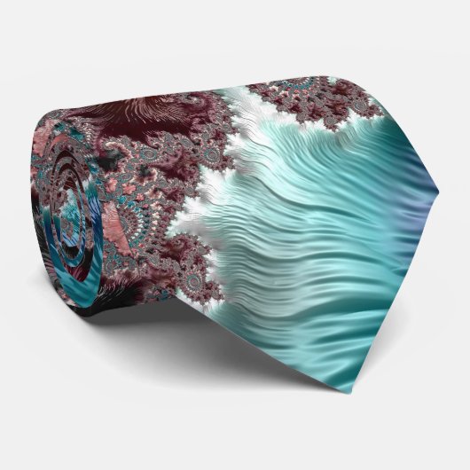 Cravate Fractal bohémien (Roulé)