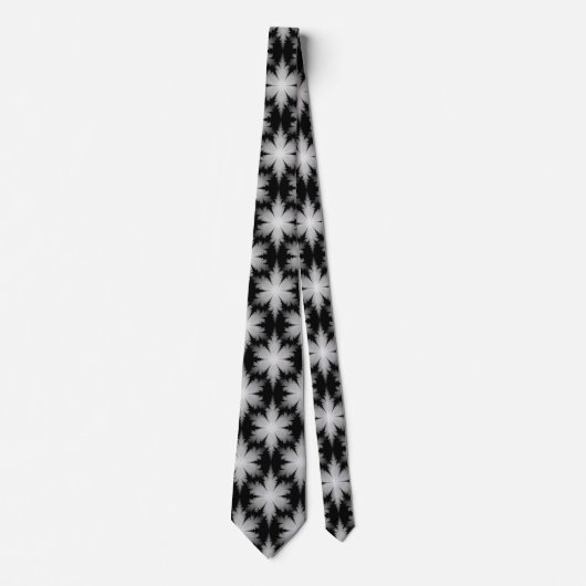 Cravate Fractal Snowflakes Tie (Devant)