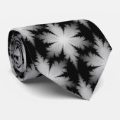 Cravate Fractal Snowflakes Tie (Roulé)