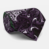 Cravate Fractale de l'algue (Roulé)