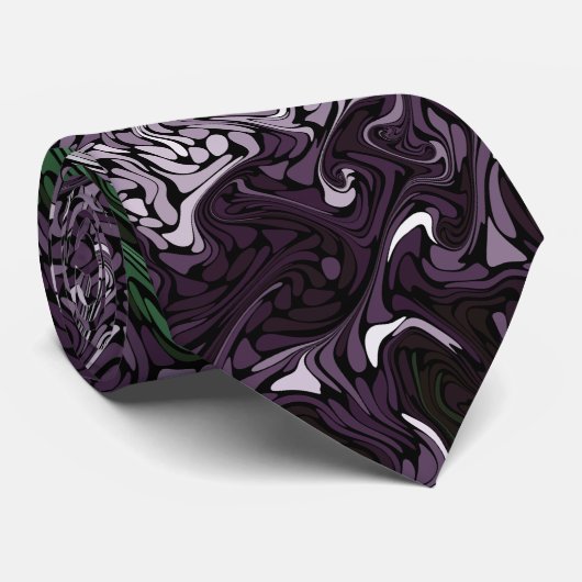 Cravate Fractale de l'algue (Roulé)