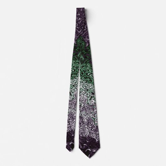 Cravate Fractale de l'algue (Dos)