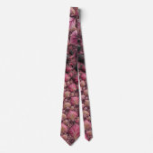 Cravate Fractale rose (Devant)