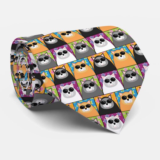 Cravate fraîche de chat (Roulé)