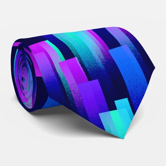 Cravate fraîche de filets de couleur (Roulé)