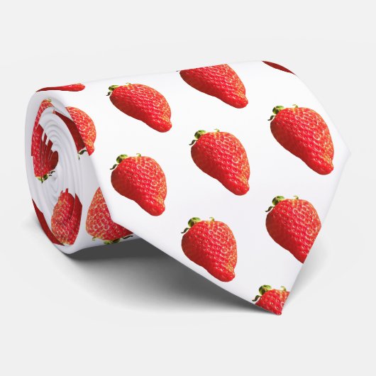 Cravate Fraise (Roulé)