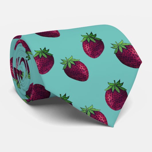 Cravate fraise (Roulé)