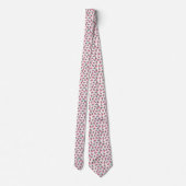 Cravate fraise rose (Dos)