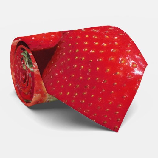 Cravate Fraises (Roulé)