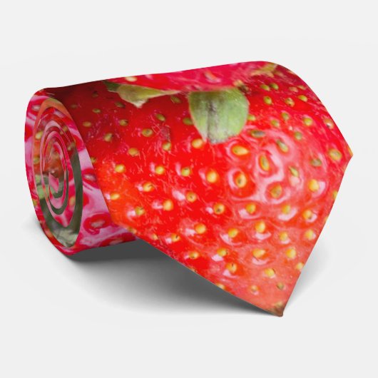 Cravate Fraises (Roulé)