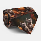 Cravate Français Chien Chien Chien Chien Chien Puppy Autom (Roulé)