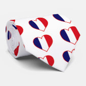 Cravate France Love (Roulé)
