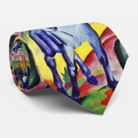 Franz Marc Blue Cheval Peinture d'Art Vintage