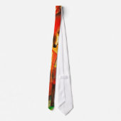 Cravate Franz Marc Les Renards Red Fox Art Moderne Peintur (Dos)