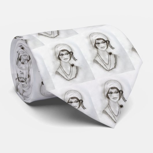 Cravate Frappe perlée (Roulé)