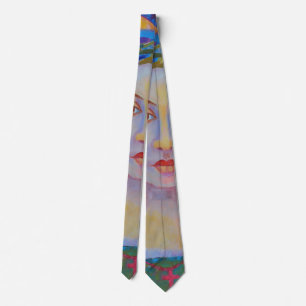 Cravate Freda Soeur de l'erzulie dantor voodoo Nouvelle Or