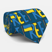 Cravate Free Ukraine (Roulé)