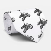 Cravate Freestyling avec le vélo de saleté (Roulé)