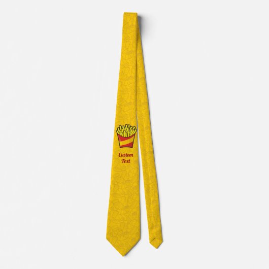 Cravate French Fries Neck Tie (Devant)