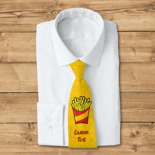 Cravate French Fries Neck Tie