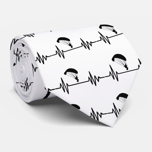 Cravate Fréquence de parachute (Roulé)