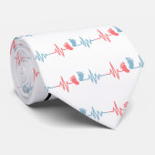 Cravate Fréquence des empreintes de bébé (Roulé)