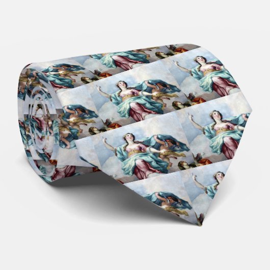 Cravate fresque de l'ange (Roulé)