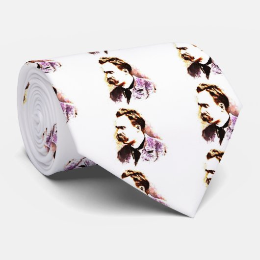 Cravate Friedrich Nietzsche (Roulé)