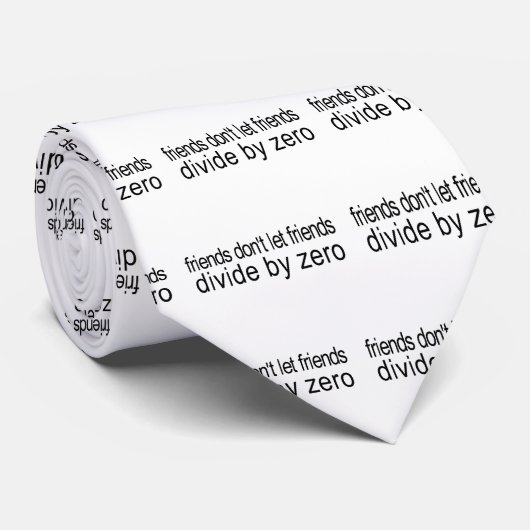 Cravate friends_divide par zéro (Roulé)