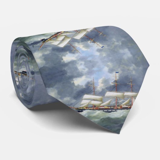 Cravate Frigate Atalanta 1885 (Roulé)