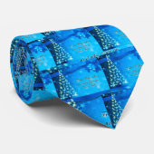 Cravate Frohe Weihnachten (Roulé)