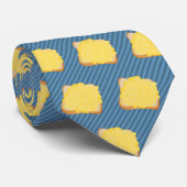 Cravate Fromage sur tranche de pain grillé - arrière - pla (Roulé)