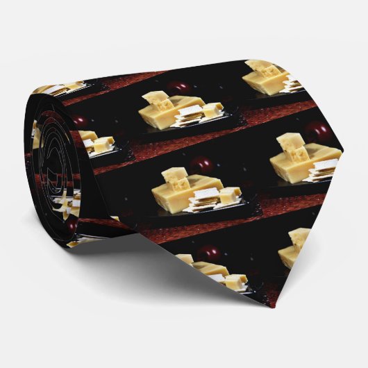 Cravate Fromages d'édam (Roulé)
