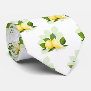 Cravate Fruit citron