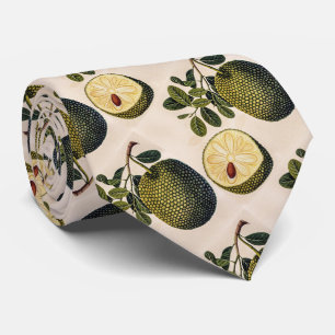 Cravate Fruit et feuillage durian