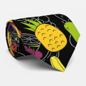 Cravate Fruit motif transparent | motif de surface de frui (Roulé)