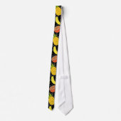 Cravate Fruit motif transparent | motif de surface de frui (Dos)