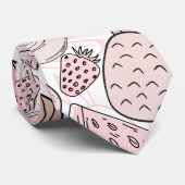 Cravate Fruit motif transparent | motif de surface de frui (Roulé)
