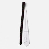 Cravate Fruit motif transparent | motif de surface de frui (Dos)