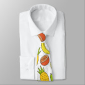 Cravate Fruit motif transparent | motif de surface de frui (Attaché)
